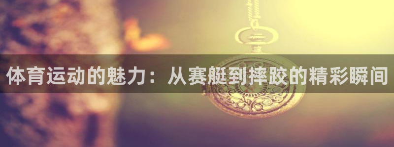 vsport体育在线官网：体育运动的魅力：从赛艇到摔跤的精彩瞬间