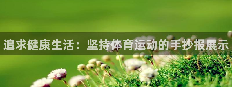 vsport体育：追求健康生活：坚持体育运动的手抄报展示